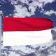 Monaco Flag Waving 4k - VideoHive Item for Sale