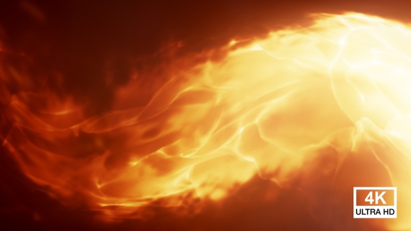 Wavy Fire Flow 4K alt