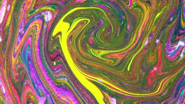 Color Explosion Abstract Art Painting alt