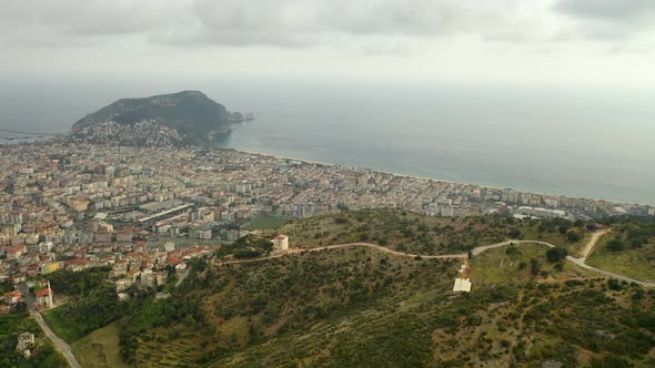 Clouds Over the Turkish City