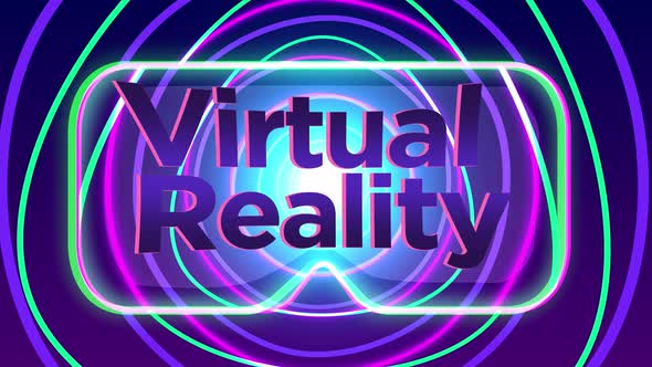 Virtual Reality Looped Background