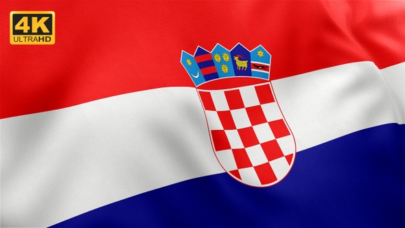 Croatia Flag - 4K