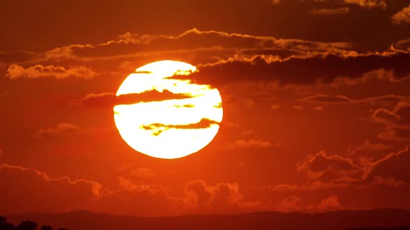 Sunset Time Lapse Clouds