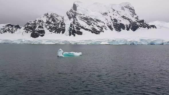 Beautiful landscape in Antarctica, mountains in Antarctica