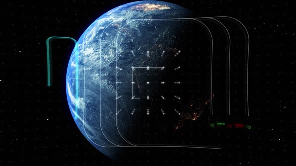 Digital Hud Background Cyber Software