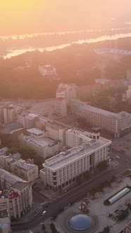 Center of Kyiv Ukraine