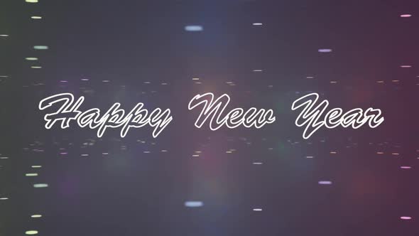 New Year Vj Animation