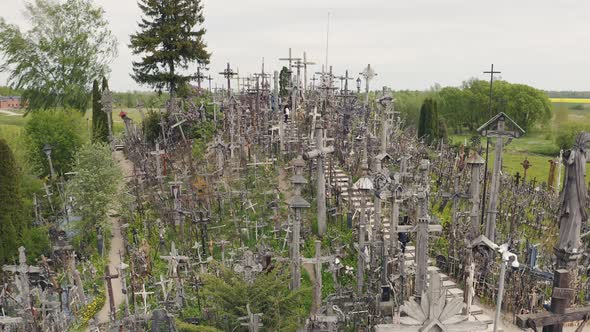 Hill Of Crosses Site of Pilgrimage in Lithuania