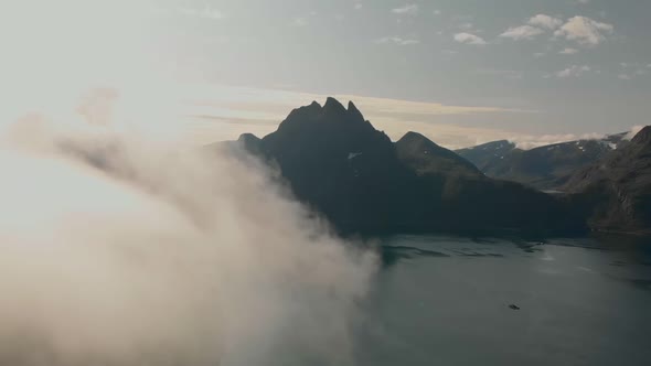 Norway Aerial Drone High View