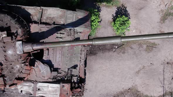 Destroyed Russian Military Equipment During the War in Ukraine