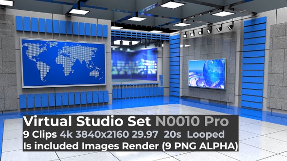 Virtual Studio Set N0010 Pro