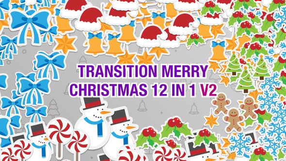 Transition Merry Christmas 12 in 1 Version 2 alt