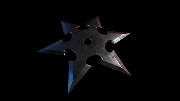 Shuriken throwing 3D