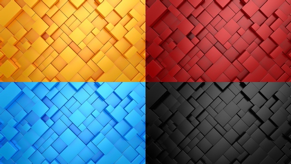 Background of Geometric Shapes