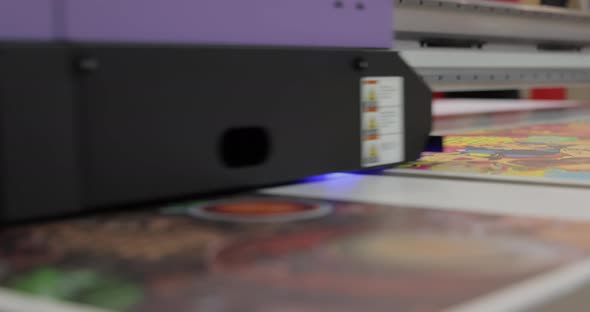 Modern Digital Large Format UV Printer