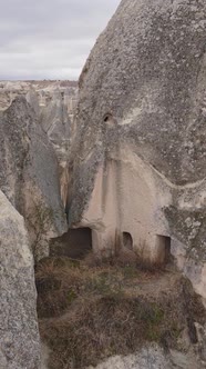 Cappadocia Landscape Aerial View