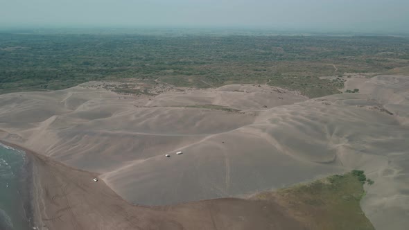 Sand in the mexican beach of chachalacas in Veracruz