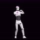 Cyborg Female Robot Dancing - VideoHive Item for Sale