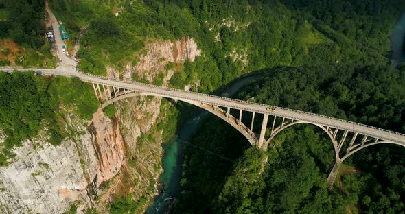 Bridge in the Park in Montenegro