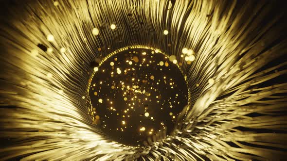 Gold Light Particles alt