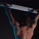 Young Man Pulls Himself Up on a Horizontal Bar - VideoHive Item for Sale