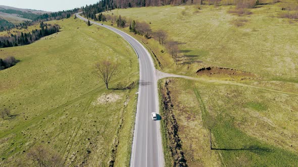 Road in the Mountains