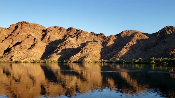 Boating on Lake Mead at Willow Beach