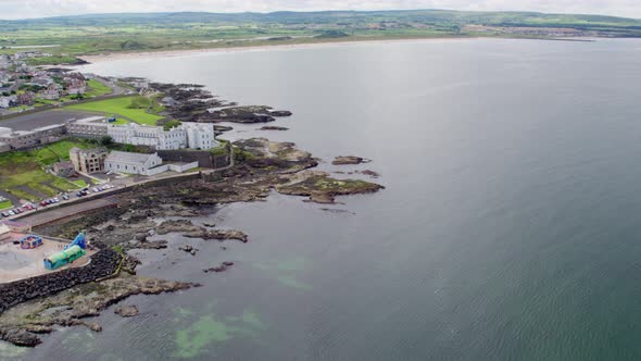 Portstewart town on the Causeway Coastal Route, Northern Ireland.