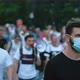European Lockdown Demonstration Rally People in Face Masks Against Restrictions - VideoHive Item for Sale