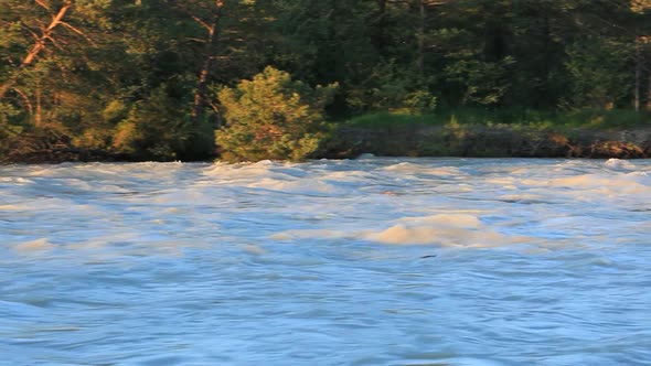 Flood of the river Isar