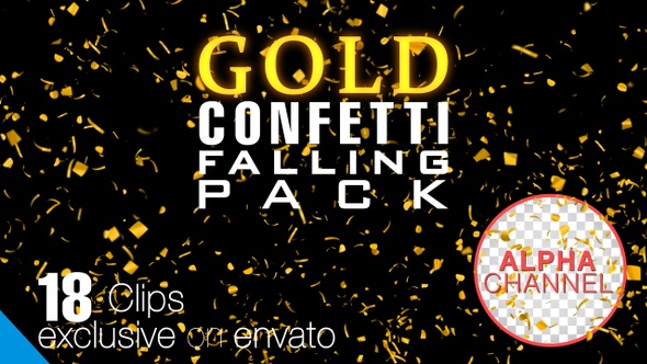 Gold Confetti