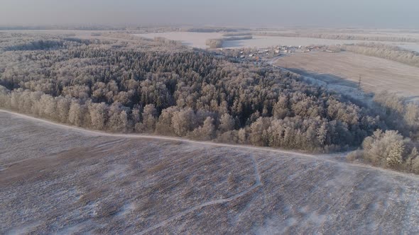 Winter Landscape Countryside