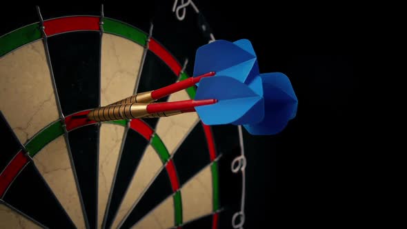 Darts High Score Three Times In A Row