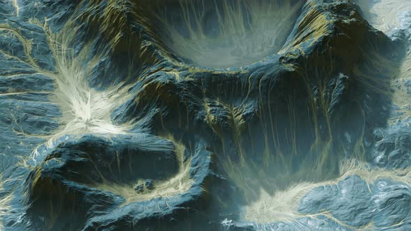 View of the Alien Planet Landscape alt