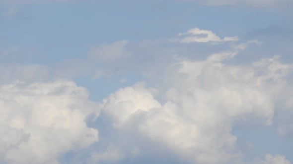 Dramatic scene of clouds time lapse alt
