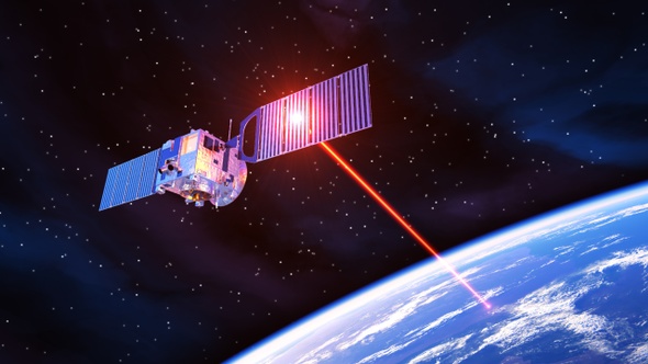 Laser Weapon From Earth Destroys Satellite In Space alt