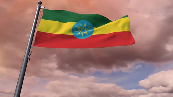 Ethiopia Flag 4K