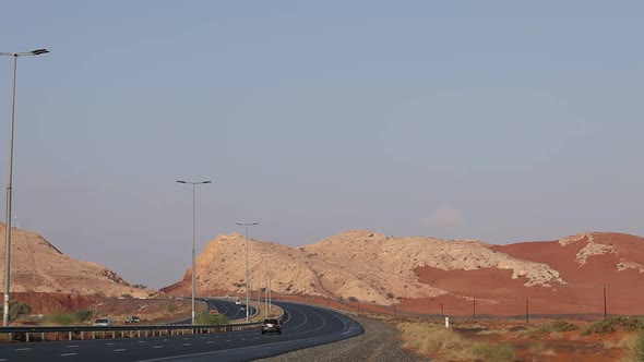 mountain desert road