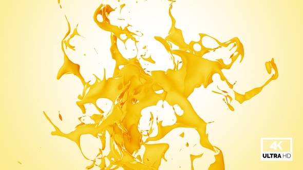 Abstract Fresh Mango Juice Splash V3 alt