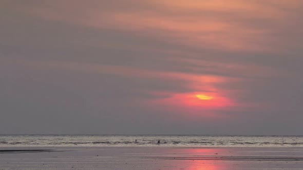  Time Lapse Sunrise Over Andaman Sea