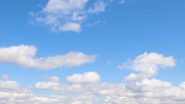 Blue sky with clouds