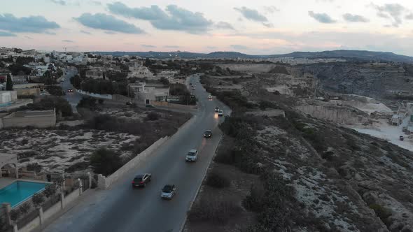 Aerial drone video from Malta, Naxar and surroundings.