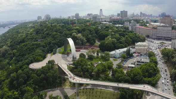 Aerial View of the Kyiv View