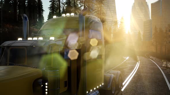 Truck on the Road alt