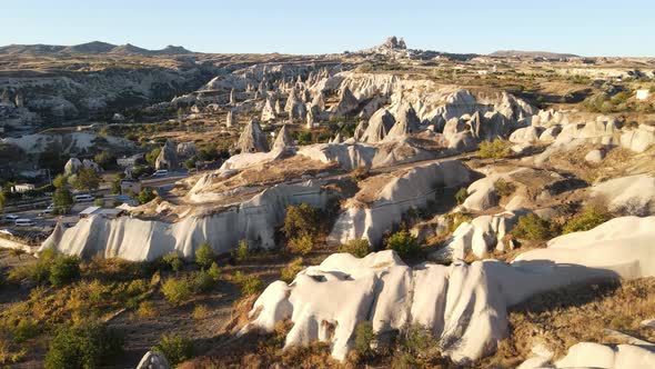 Aerial View Cappadocia Landscape