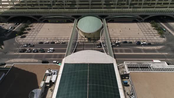 Gare do Oriente Train Station. Lisbon Portugal