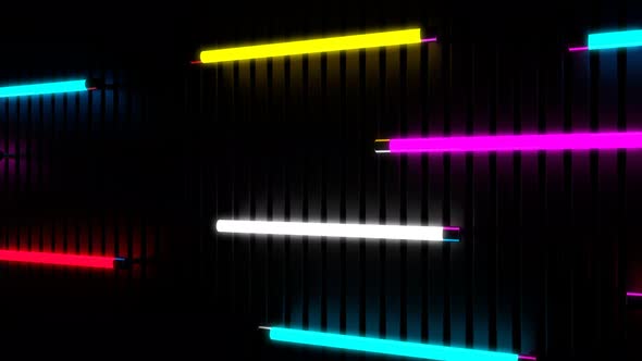 Abstract Neon Lights 4K alt