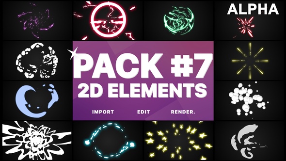 Flash Fx Elements Pack 07 | Motion Graphics Pack