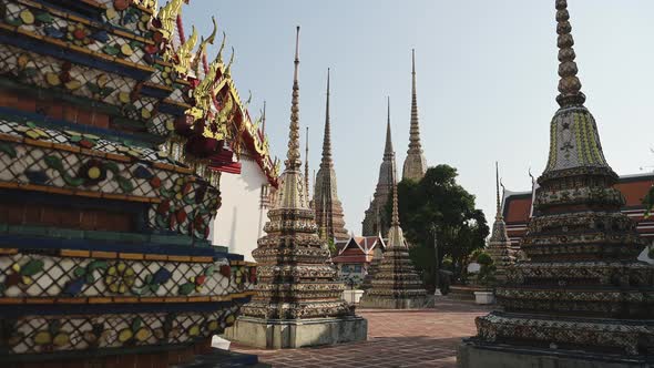 Temple in Bangkok, Thailand, Temple of the Reclining Buddha (aka Wat Pho, Wat Phra Chetuphon, Wat po