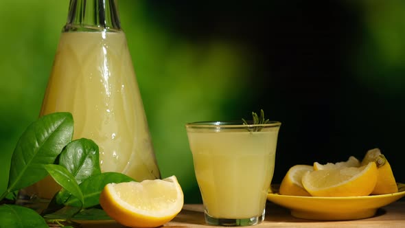 Limoncello Italian Alcoholic Drink